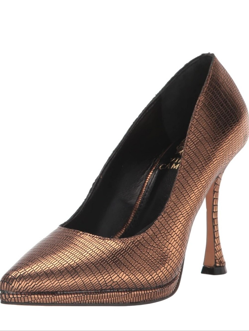 Vince Camuto Metallic Bronze High Heel Pump NWOT